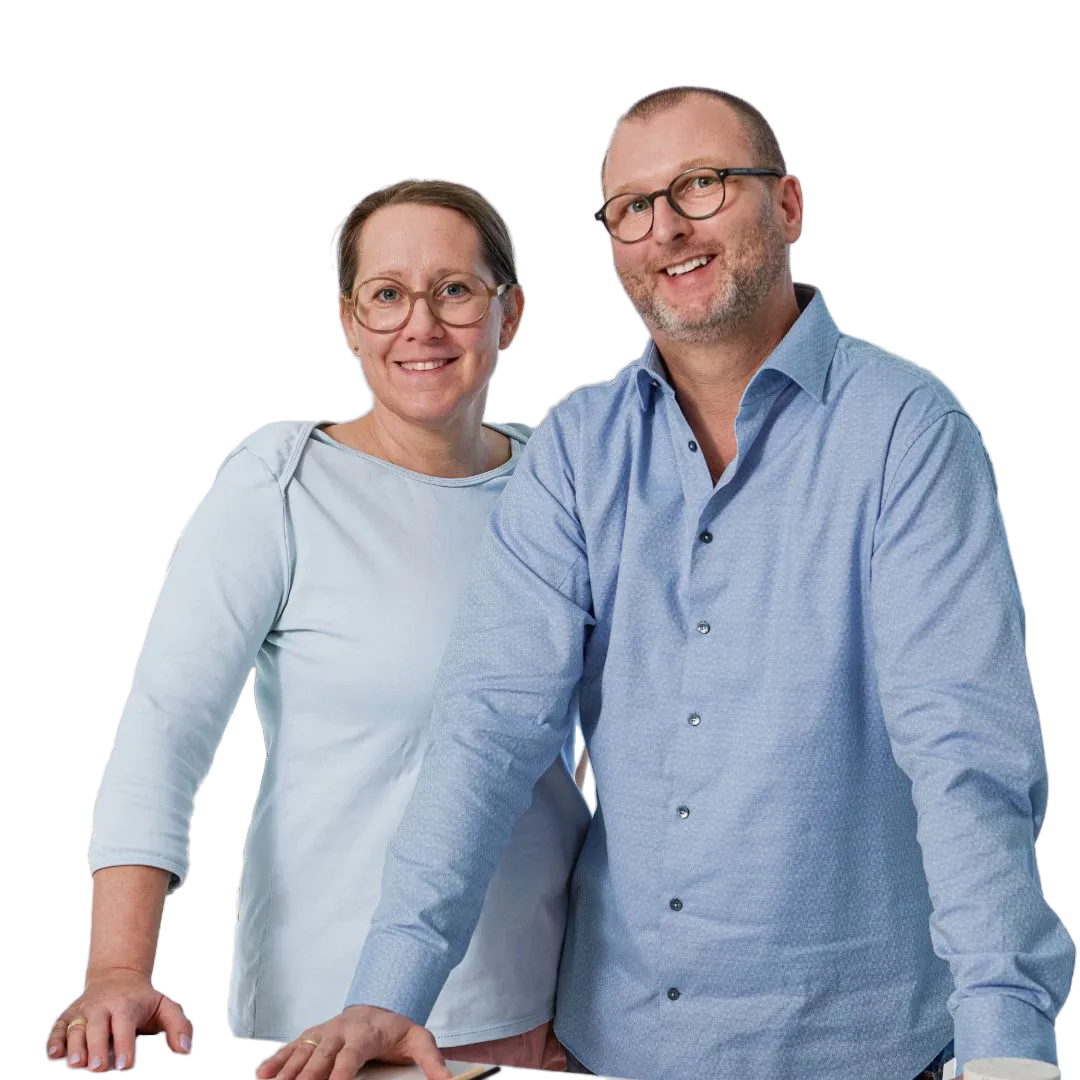 Sophia & Daniel Wagner, Gastgeber des Fabrikverkaufs der Münchner Waschkultur®