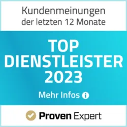 ProvenExpert Top Dienstleister 2023 – Münchner Waschkultur® Seifenmanufaktur